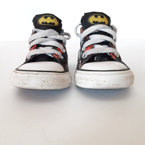 Converse Chuck Taylor All Stars DC Comics Batman 80th Low Top Sneakers Toddler 6 - Picture 7 of 11